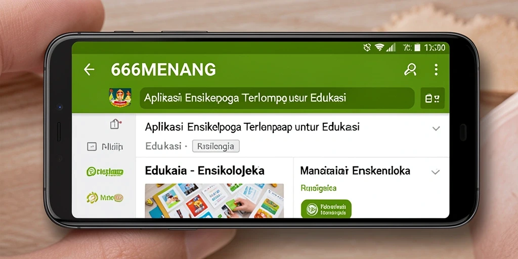 Tampilan antarmuka aplikasi 666MENANG yang informatif dan menarik.