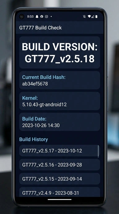 Riwayat Versi gt777 untuk Pengguna Android